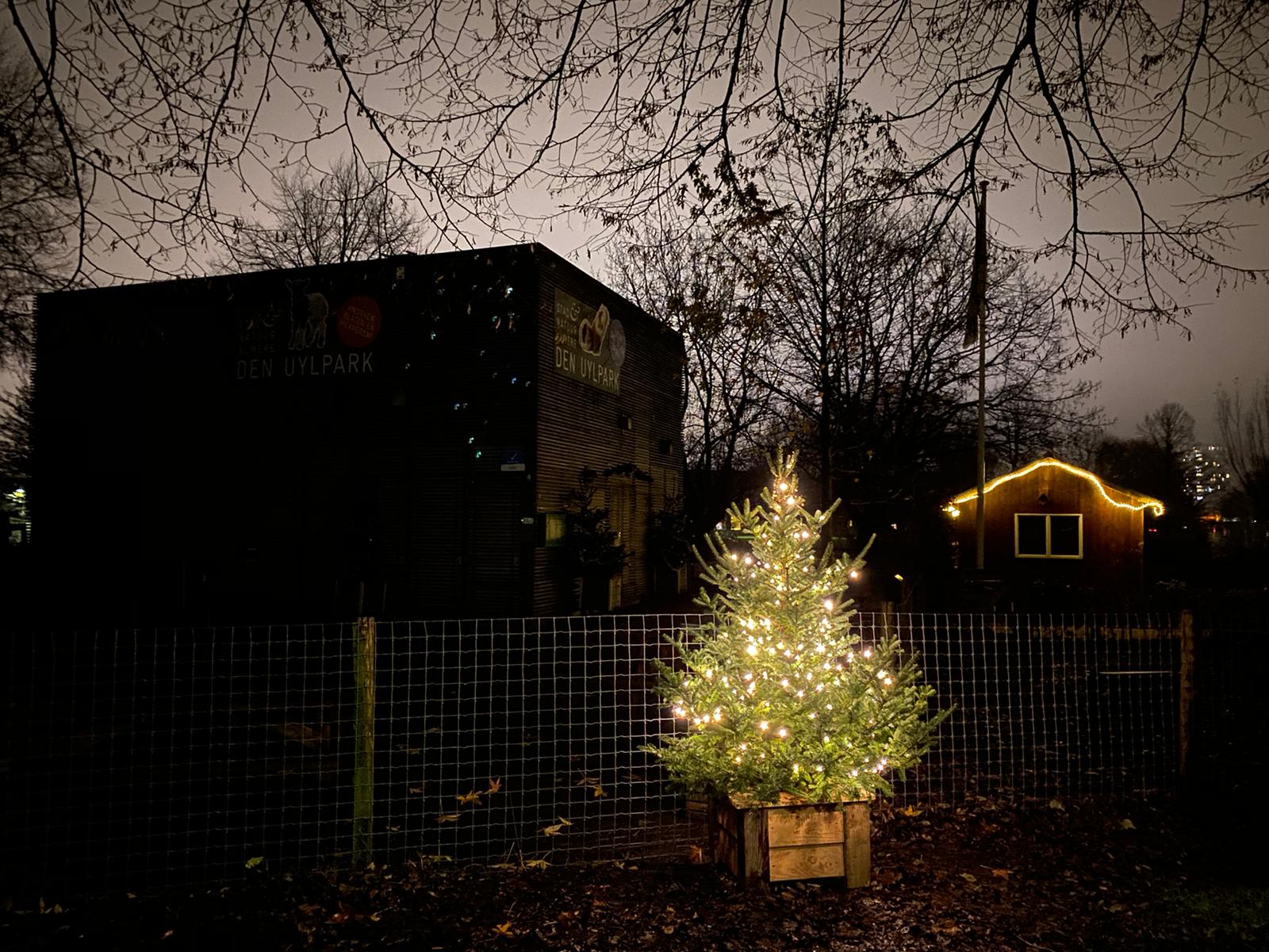 Kerst op kinderboerderij Den Uylpark